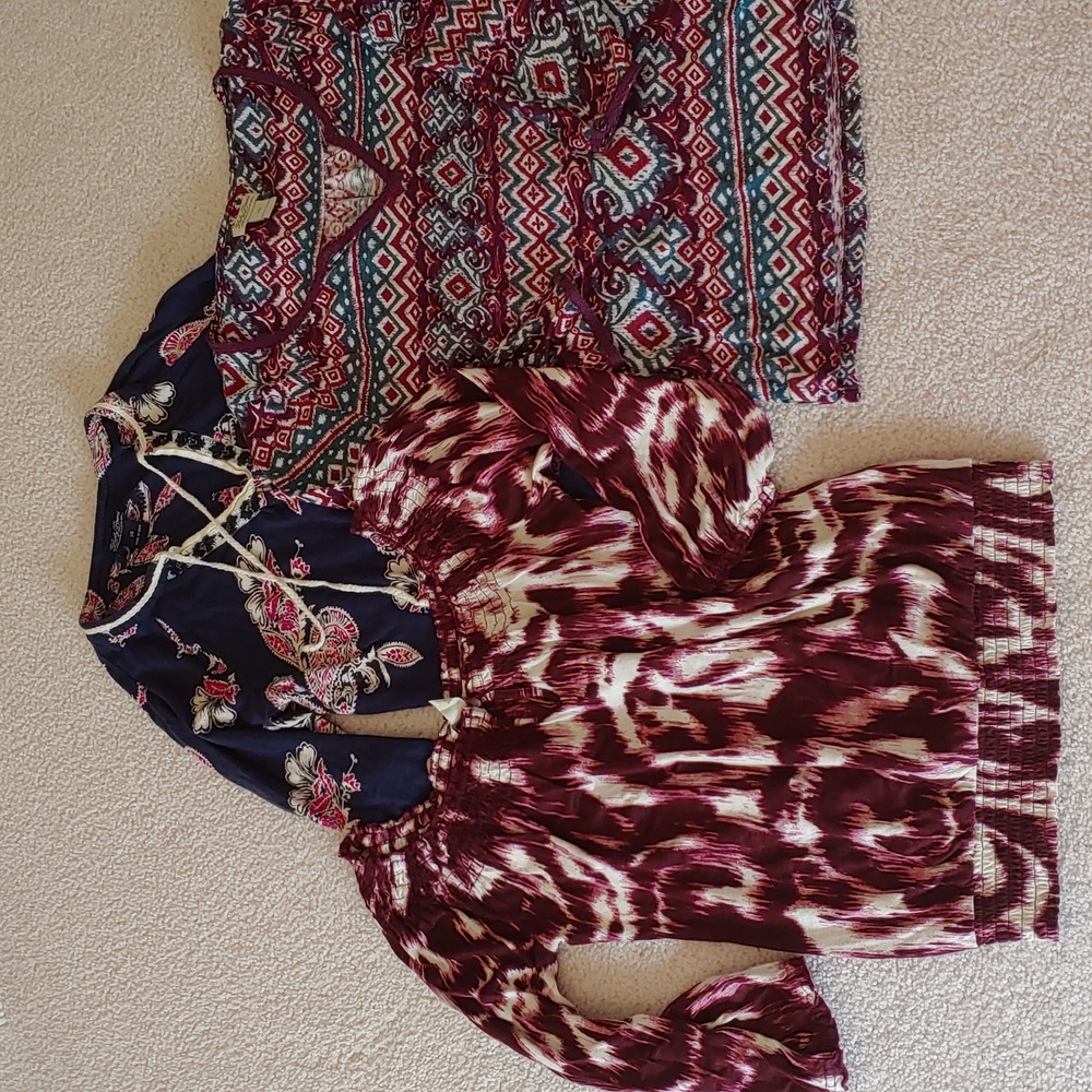Set of 3 XS Lucky Brand tops